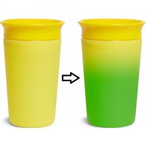 Munchkin Чашка-непроливайка Miracle 360° 266 мл 12м+ (різнобарвна, жовтий) 2900990812707 в інтернет-магазині babypremium.com.ua