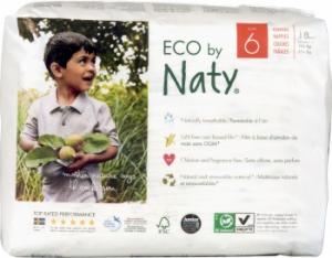 ЕКО Органічні трусики-підгузки Naty 6 (16+ кг), 18 шт. 7330933031332 в інтернет-магазині babypremium.com.ua