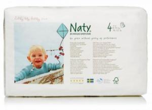 ЭКО Подгузники-трусики Naty 4 (8-15 кг), 36 шт. 7330933120203 в интернет-магазине babypremium.com.ua