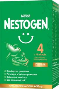 Nestle Нестле Нестожен 4 Молочна суміш, 600гр (7613287111852) в інтернет-магазині babypremium.com.ua