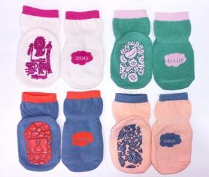BABY SOCKS Шкарпетки з великим стопером  колір в ассорт., роз. S (МС_03250) в інтернет-магазині babypremium.com.ua