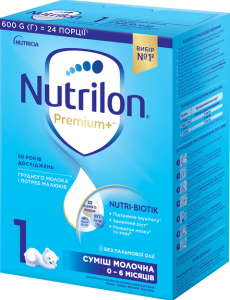 Nutricia Nutrilon    Premium+ 1 600  (5900852047169)  - babypremium.com.ua