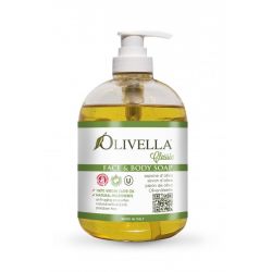 OLIVELLA Жидкое мыло для лица и тела на основе оливкового масла, 500мл (207260) 764412260000 в интернет-магазине babypremium.com.ua
