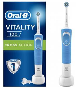 ORAL-B Електрична зубна щітка BRAUN Sensi Ultrathin/D100 Blue (4210201234203) в інтернет-магазині babypremium.com.ua