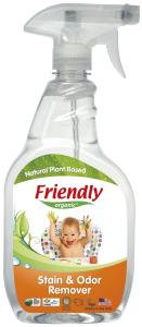 Friendly Organic Засіб для видалення плям та запахів лимон, 650 мл (8680088180256) в інтернет-магазині babypremium.com.ua