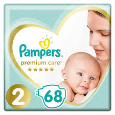 Pampers Подгузник Premium Care Mini 2 (4-8 кг) 68 шт (8001841104874) в интернет-магазине babypremium.com.ua
