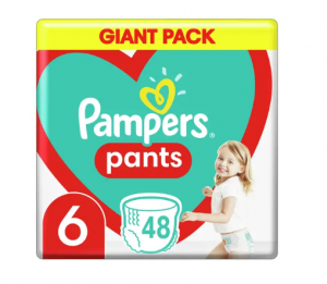 Підгузки - трусики Pampers Pants 6 (15+ кг) 48шт. (Унісекс) 8006540069202 в інтернет-магазині babypremium.com.ua
