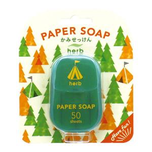 Paper Soap Паперове мило Трави (Японія), 50шт 4975541095937 в інтернет-магазині babypremium.com.ua