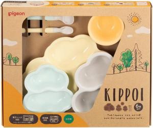 Pigeon   Kippoi Baby Tableware Set, - (4902508199490)  - babypremium.com.ua