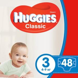 ϳ Huggies Classic 4-9  48 . (3) 5029053573908  - babypremium.com.ua