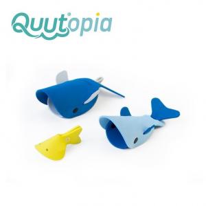 Quut Іграшка для ванни Quutopia 3D Морські кити 5 деталей (5425031171065) в інтернет-магазині babypremium.com.ua
