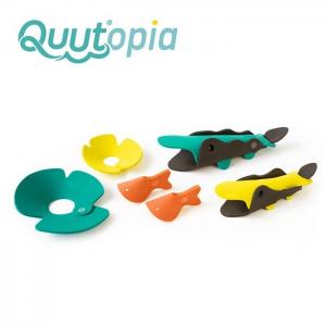 Quut Іграшка для ванни Quutopia 3D Крокодили 8 деталей (171102) (5425031171102) в інтернет-магазині babypremium.com.ua