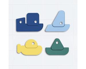 Quut Іграшка для ванни Пазл-головоломка Човник 8 елементів (5425031171737) в інтернет-магазині babypremium.com.ua