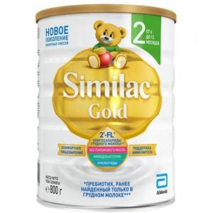Similac Симилак Молочная смесь Gold 2 (6м+) 800г 5391523058162 в интернет-магазине babypremium.com.ua