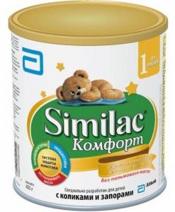 Молочная смесь Similac Комфорт 1 от 0 до 6 месяцев 375 г (8427030006833) в интернет-магазине babypremium.com.ua