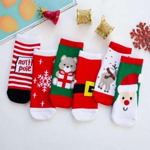 Шкарпетки Merry Christmas дитячі, махрові, колір в ассорти XS,S,M, (МС_38255) в інтернет-магазині babypremium.com.ua