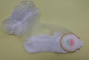 Шкарпетки George Baby Органза прозорі білі, з бахрамою (розмір 2-4,4-6,8-9,10-12р) роз. S,M,L ) МС_5554 в інтернет-магазині babypremium.com.ua