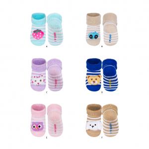 SOXO Шкарпетки махрові з іграшкою (в асорт.), 14-15 міс. (5901779987187) в інтернет-магазині babypremium.com.ua