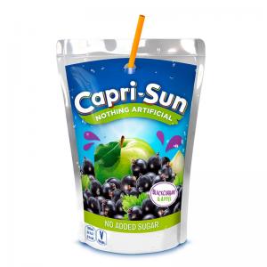 Capri Sun Напиток Blackcurrant смородина / яблоко, 200мл (4000177012543) в интернет-магазине babypremium.com.ua