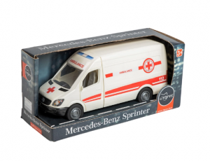 Tigres Автомобіль Mercedes-Benz Sprinter Швидка Допомога (4820159396641) Tigres Автомобіль Mercedes-Benz Sprinter Швидка Допомога (4820159396641) в інтернет-магазині babypremium.com.ua