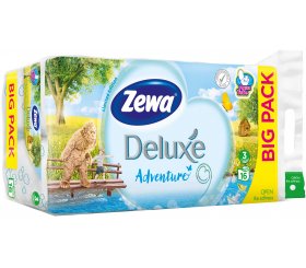 Zewa Туалетний папір Deluxe Adventure 3 шари 16 шт. (7322540802191) в інтернет-магазині babypremium.com.ua
